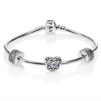 Pandora Bracelet-Silver March Birthstone Birthstone Complete Outlet Pandora Bracelet-Silver March Birthstone Birthstone Complete Outlet