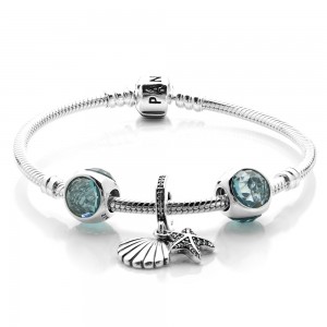 Pandora Bracelet-Tropical Starfish Summer Complete Outlet