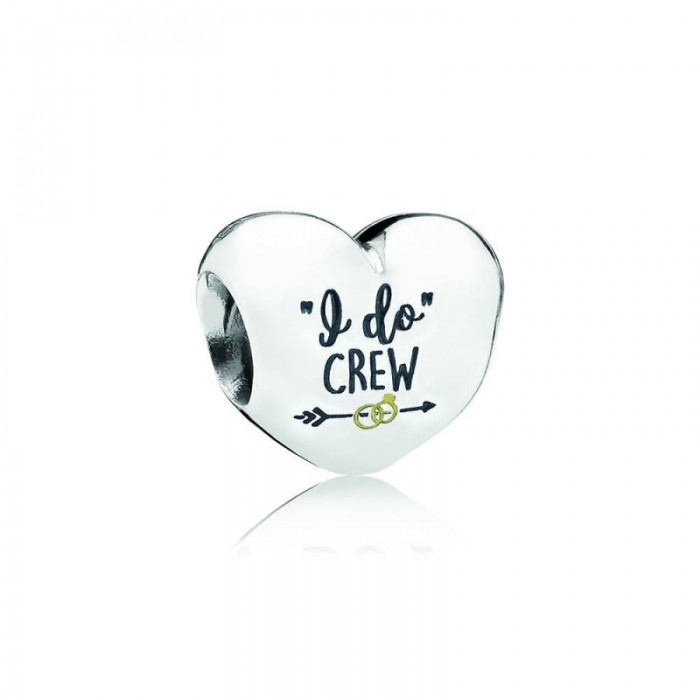 Pandora Charm-“I Do” Crew Outlet