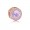 Pandora Charm-Lavender Radiant Hearts-Rose Lavender Pink CZ Outlet