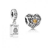 Pandora Charm-November Birthday Birthstone Outlet Pandora Charm-November Birthday Birthstone Outlet