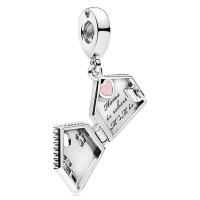 Pandora Charm-Perfect Home Dangle-Pale Pink Enamel Outlet Pandora Charm-Perfect Home Dangle-Pale Pink Enamel Outlet