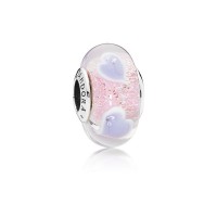 Pandora Charm-Plentiful Hearts Murano Glass Outlet Pandora Charm-Plentiful Hearts Murano Glass Outlet
