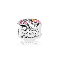 Pandora Charm-Tropical Sunset-Mixed Enamel-Clear CZ Outlet Pandora Charm-Tropical Sunset-Mixed Enamel-Clear CZ Outlet