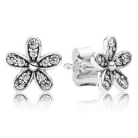 Pandora Earring-Daisy Floral Stud Outlet Pandora Earring-Daisy Floral Stud Outlet