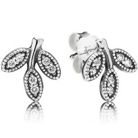 Pandora Earring-Leafs Nature Stud Outlet Pandora Earring-Leafs Nature Stud Outlet