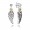 Pandora Earring-Love And Guidances Angels Stud-Cubic Zirconia Outlet