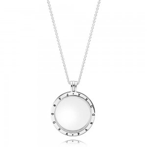 Pandora Necklace-Silver Petite Memories Large Family Family Locket Outlet