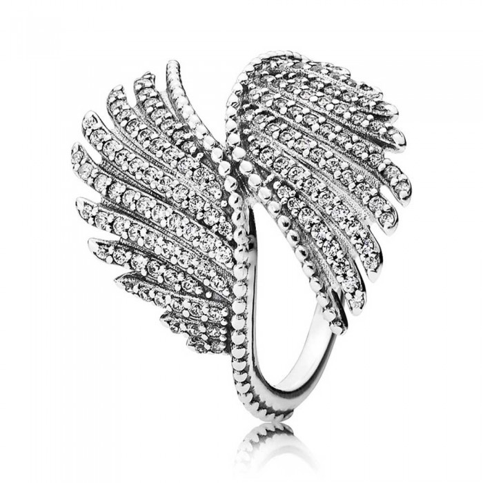 Pandora Ring-Majestic Feathers Feather Outlet