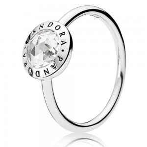 Pandora Ring-Radiant Logo-Sterling Silver Outlet