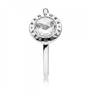 Pandora Ring-Radiant Logo-Sterling Silver Outlet