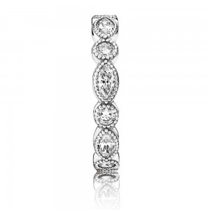 Pandora Ring-Round Oval Eternity Outlet