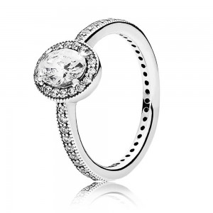 Pandora Ring-Shining Sentiments Vintage Elegance-Silver Outlet