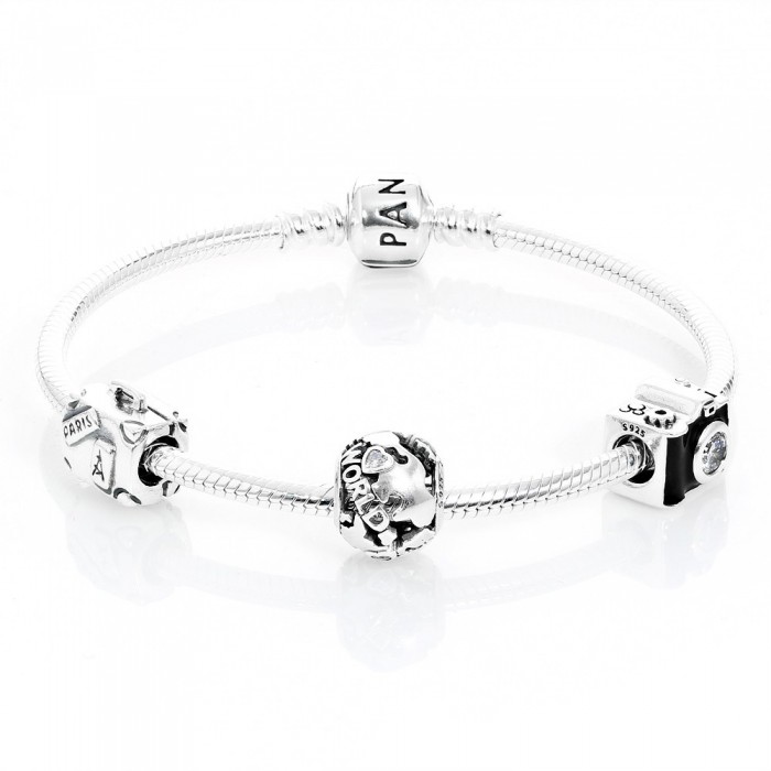 Pandora Bracelet-All Around The World Travel Complete Outlet