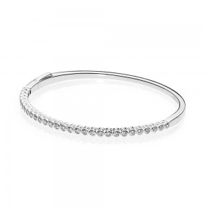 Pandora Bracelet-Allu Brilliant Bangle Outlet