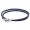 Pandora Bracelet-And Dark Blue Double-Leather Outlet