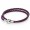 Pandora Bracelet-And Purple Braided-925 Silver Outlet