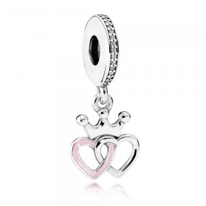 Pandora Bracelet-Crowned Hearts Love Complete-CZ-Silver Outlet