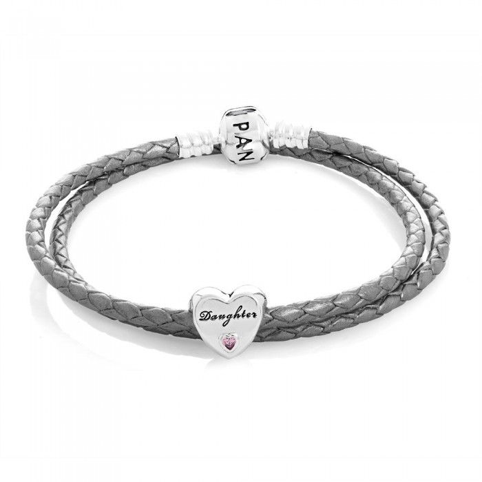 Pandora Bracelet-Daughters Love Family Complete-Silver Outlet