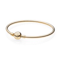 Pandora Bracelet-Moments Gold Bangle Outlet Pandora Bracelet-Moments Gold Bangle Outlet