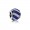 Pandora Charm-Adornment-Transparent Royal-Blue Enamel Clear CZ Outlet