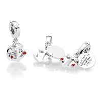 Pandora Charm-Anchor Love Dangle-Red Black Enamel Outlet Pandora Charm-Anchor Love Dangle-Red Black Enamel Outlet