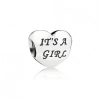 Pandora Charm-Baby Girl-Pink CZ Outlet Pandora Charm-Baby Girl-Pink CZ Outlet