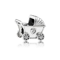 Pandora Charm-Baby's Pram-Clear CZ Outlet Pandora Charm-Baby's Pram-Clear CZ Outlet