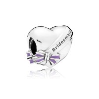 Pandora Charm-Best Bridesmaids-Transparent Purple Enamel Outlet Pandora Charm-Best Bridesmaids-Transparent Purple Enamel Outlet