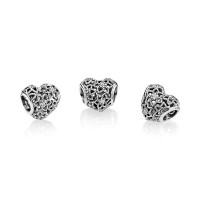 Pandora Charm-Blooming Heart-Clear CZ Outlet Pandora Charm-Blooming Heart-Clear CZ Outlet