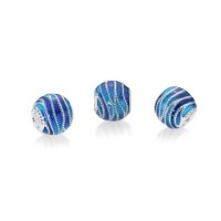 Pandora Charm-Blue Swirls-Mixed Enamel Outlet Pandora Charm-Blue Swirls-Mixed Enamel Outlet