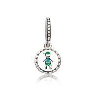 Pandora Charm-Boy Stick Figure Dangle-Mixed Enamel Outlet Pandora Charm-Boy Stick Figure Dangle-Mixed Enamel Outlet