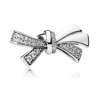Pandora Charm-Brilliant Bow-Clear CZ Outlet Pandora Charm-Brilliant Bow-Clear CZ Outlet