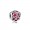 Pandora Charm-Cerise Encased in Love-Cerise Crystal Outlet