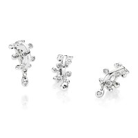 Pandora Charm-Chandelier Droplets Dangle-Clear CZ Outlet Pandora Charm-Chandelier Droplets Dangle-Clear CZ Outlet