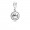 Pandora Charm-Charlotte Dangle-Black Enamel Outlet