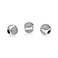 Pandora Charm-Dazzling Droplet-Clear CZ Outlet