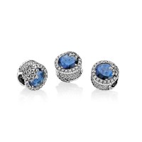 Pandora Charm-Dazzling Snowflake-Twilight Blue Crystals Clear CZ Outlet Pandora Charm-Dazzling Snowflake-Twilight Blue Crystals Clear CZ Outlet