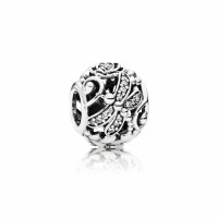 Pandora Charm-Dragonfly Meadow-Clear CZ Outlet Pandora Charm-Dragonfly Meadow-Clear CZ Outlet