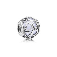 Pandora Charm-Encased in Love-Opalescent White Crystal Outlet Pandora Charm-Encased in Love-Opalescent White Crystal Outlet