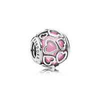 Pandora Charm-Encased in Love-Pink CZ Outlet Pandora Charm-Encased in Love-Pink CZ Outlet