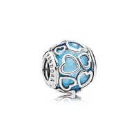 Pandora Charm-Encased in Love-Sky Blue Crystal Outlet Pandora Charm-Encased in Love-Sky Blue Crystal Outlet