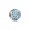 Pandora Charm-Encased in Love-Sky Blue Crystal Outlet
