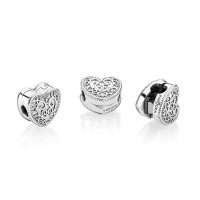 Pandora Charm-Enchanted Heart Clip Outlet Pandora Charm-Enchanted Heart Clip Outlet