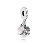 Pandora Charm-Enchanted Tea Cup Dangle-Pale Pink Enamel Outlet Pandora Charm-Enchanted Tea Cup Dangle-Pale Pink Enamel Outlet