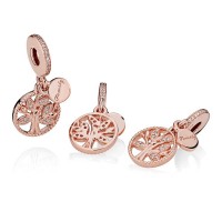 Pandora Charm-Family Heritage Dangle-Rose Clear CZ Outlet Pandora Charm-Family Heritage Dangle-Rose Clear CZ Outlet