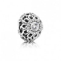 Pandora Charm-Floral Brilliance-Clear CZ Outlet Pandora Charm-Floral Brilliance-Clear CZ Outlet
