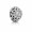 Pandora Charm-Floral Brilliance-Clear CZ Outlet