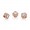 Pandora Charm-Geometric Radiance-Rose Clear CZ Outlet