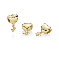 Pandora Charm-Heart Bee-Shine Outlet Pandora Charm-Heart Bee-Shine Outlet